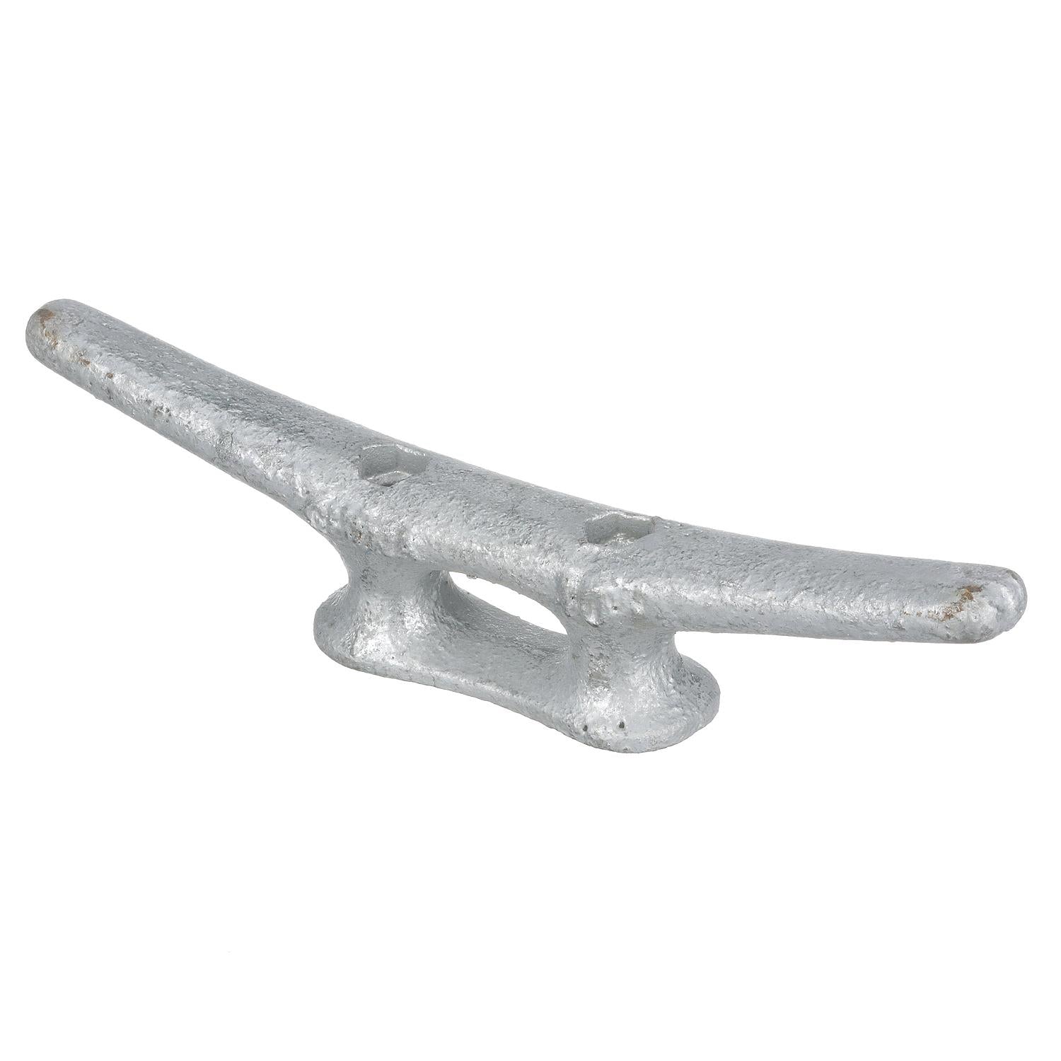Open Based Galvanized Dock Cleat, 10in, Bulk