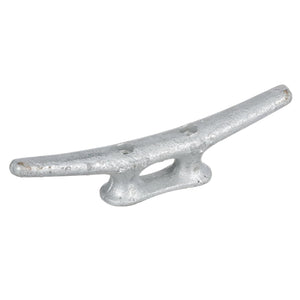 Open Based Galvanized Dock Cleat, 10in, Bulk