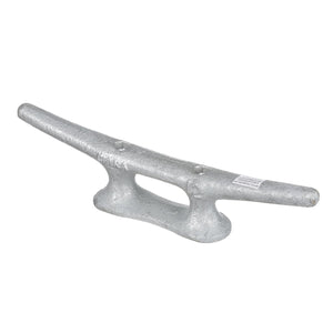 Open Based Galvanized Dock Cleat, 12in, Bulk