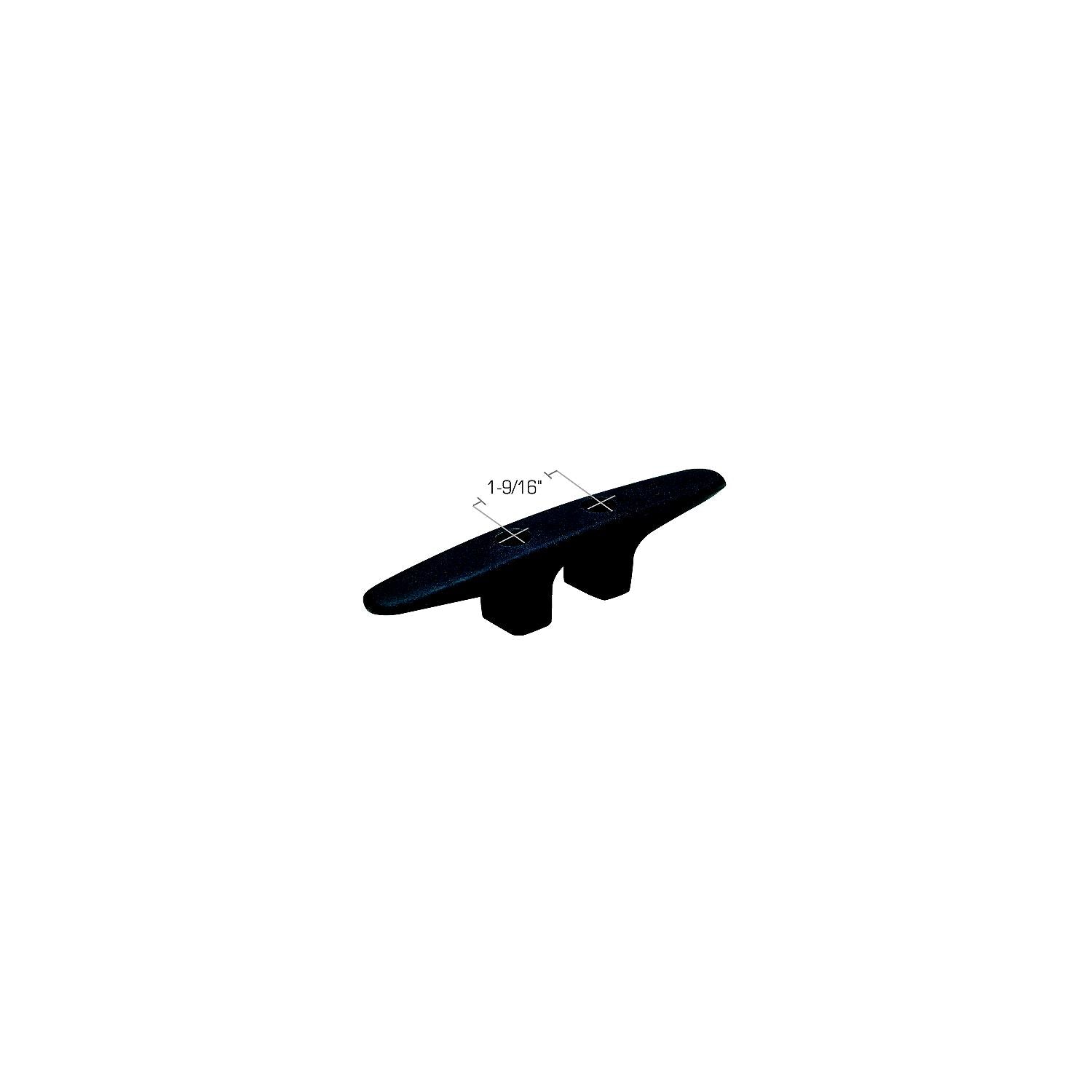 Black Plastic Cleat, 6in