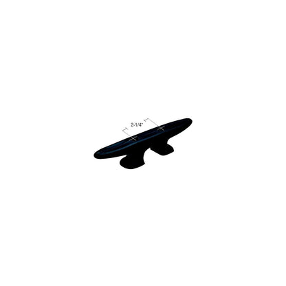 Nylon Cleat, Black, 8in