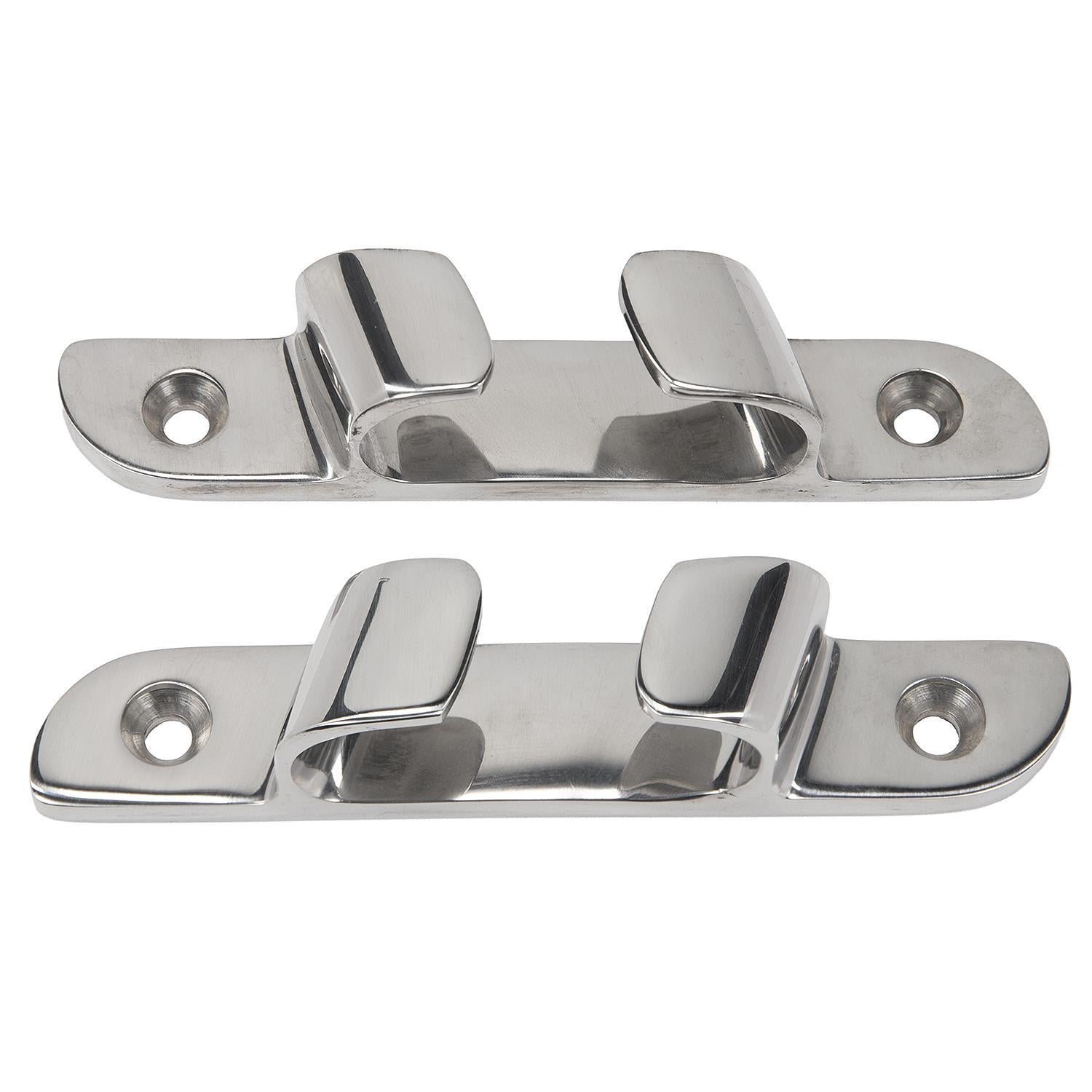 Stainless Steel Bow Chocks Fit Line Up to 5/8in, 2/PK