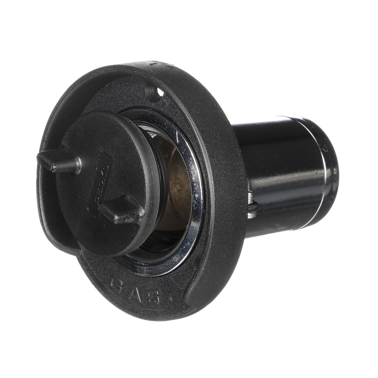 Chrome Plated Zinc Gas Deck Fill w/ Cap For 1-1/2in Hose