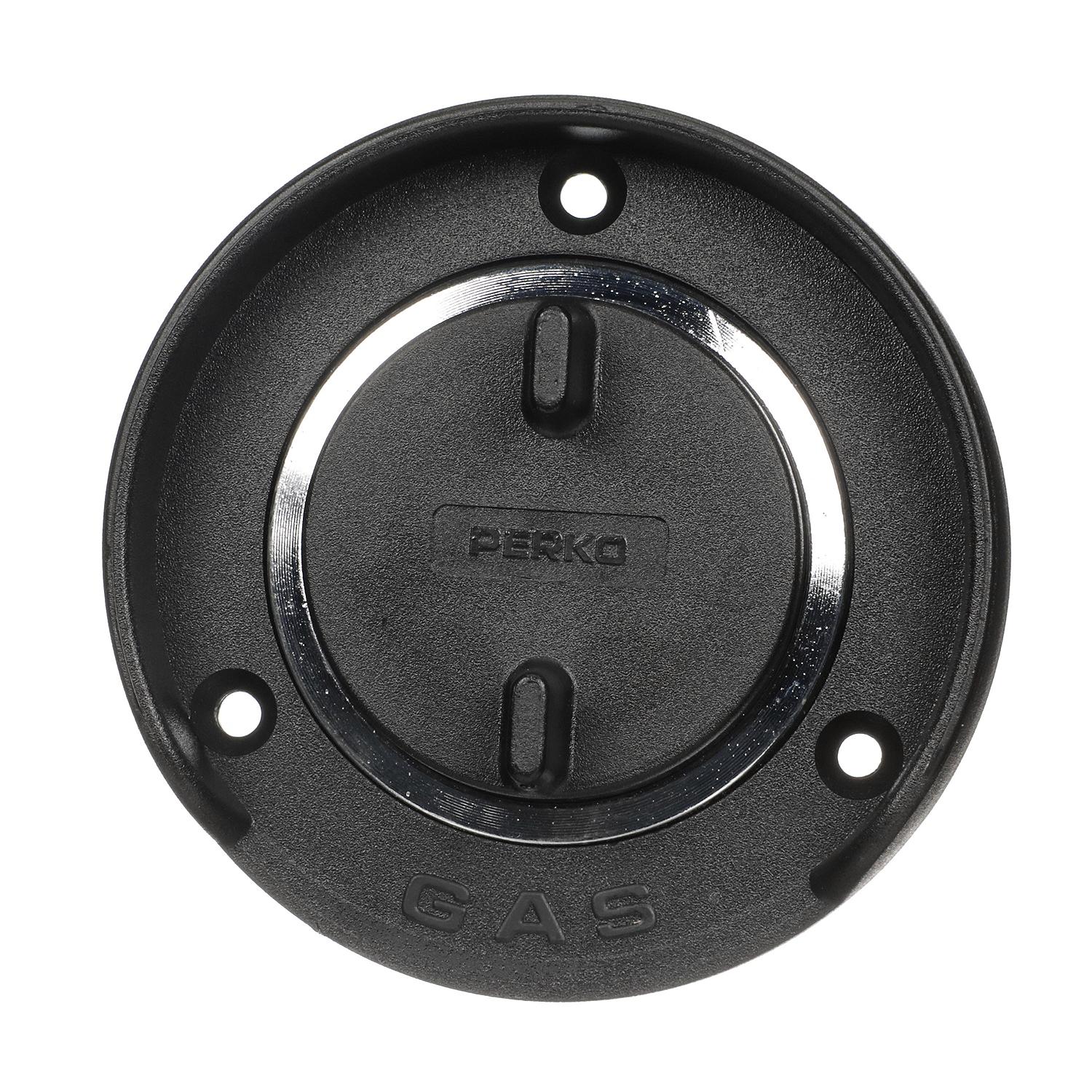 Chrome Plated Zinc Gas Deck Fill w/ Cap For 1-1/2in Hose