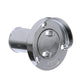 Chrome Plated Zinc Gas Deck Fill w/ Cap For 1-1/2in Hose