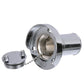 Chrome Plated Zinc Gas Deck Fill w/ Cap For 1-1/2in Hose