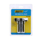 Chrome Plated Zinc Gas Deck Fill w/ Cap For 1-1/2in Hose