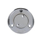 Chrome Plated Zinc Gas Deck Fill w/ Cap For 1-1/2in Hose