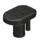 Molded Plastic Gas Deck Fill w/ Vent & Cap for 1-1/2in Hose