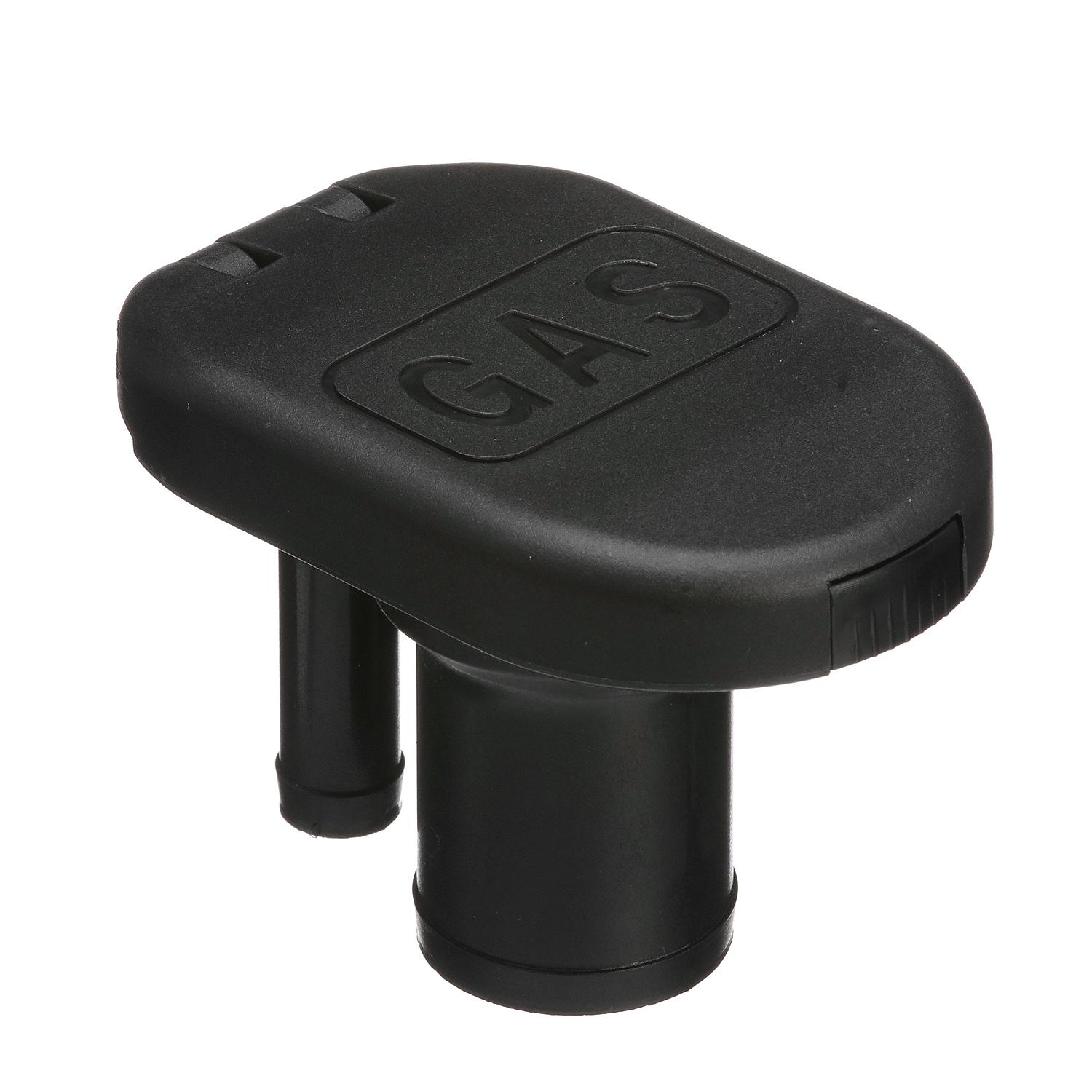 Molded Plastic Gas Deck Fill w/ Vent & Cap for 1-1/2in Hose