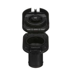 Molded Plastic Gas Deck Fill w/ Vent & Cap for 1-1/2in Hose