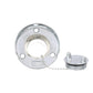 Stainless Steel Gas Deck Fill w/ Cap For 1-1/2in Hose