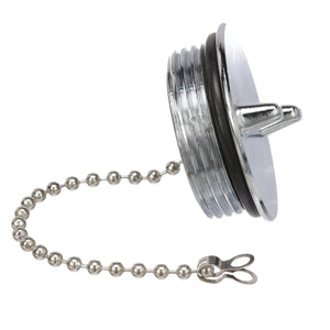Chrome Plated Zamak Replacement Cap For Deck Fill 32041