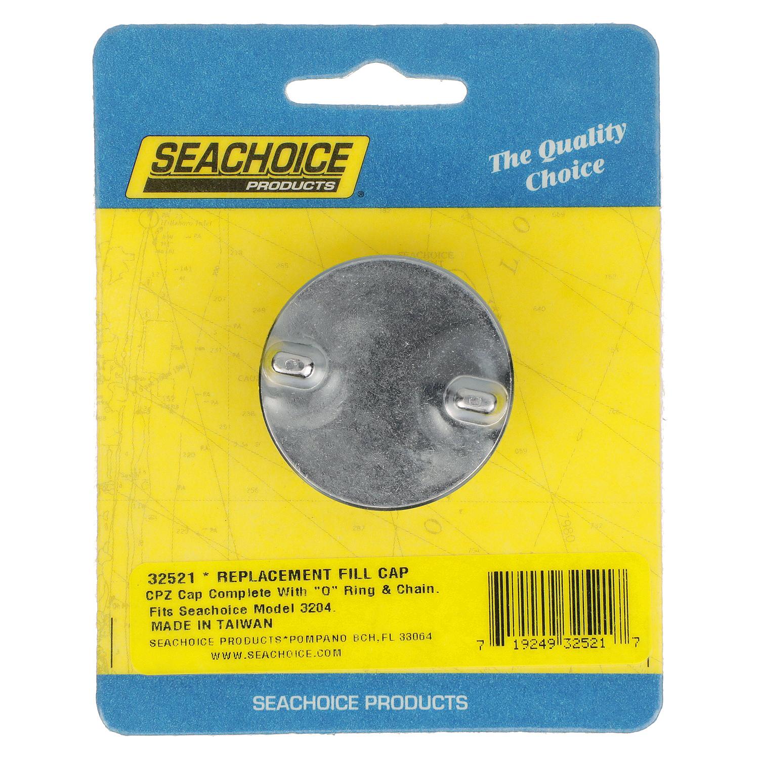 Chrome Plated Zamak Replacement Cap For Deck Fill 32041