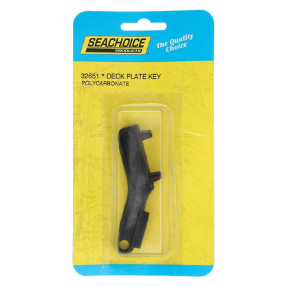 Black Poly Carb Deck Plate Key For 1-1/4in & 1-1/2in Deck Plates