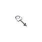 Die-Cast Zamak Single Shank Bow Eye, 3/8in x 3in