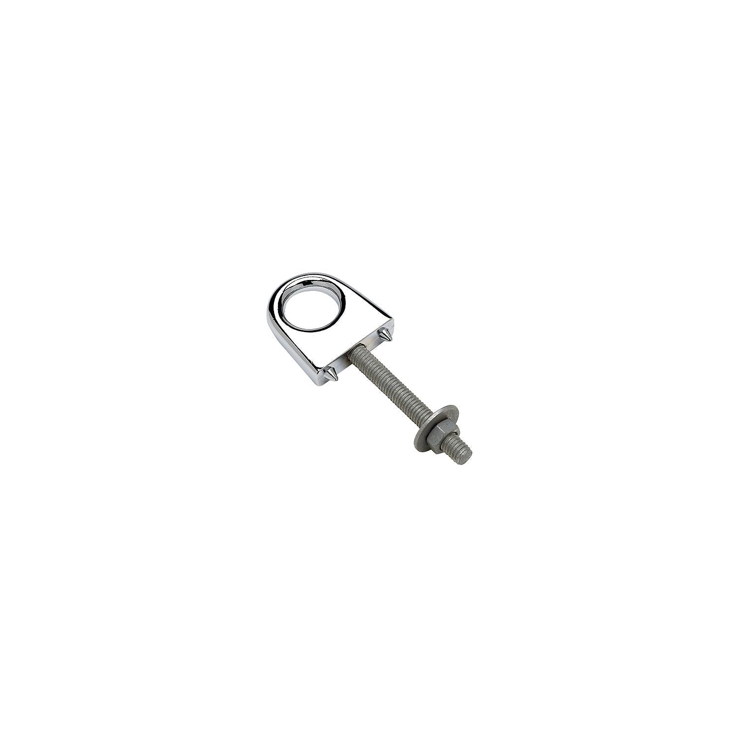 Die-Cast Zamak Single Shank Bow Eye, 3/8in x 3in