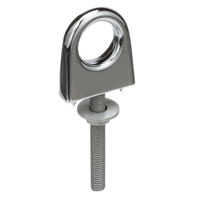 Die-Cast Zamak Single Shank Bow Eye, 3/8in x 3in
