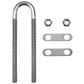 Stainless Steel Bow Eye, 1/2in x 8in