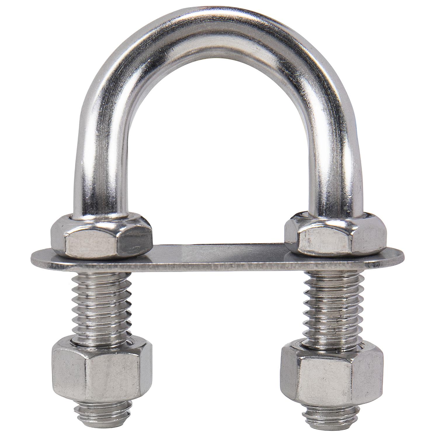 Stainless Steel Bow Eye, 3/8in x 3in