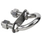 Stainless Steel Bow Eye, 3/8in x 3in