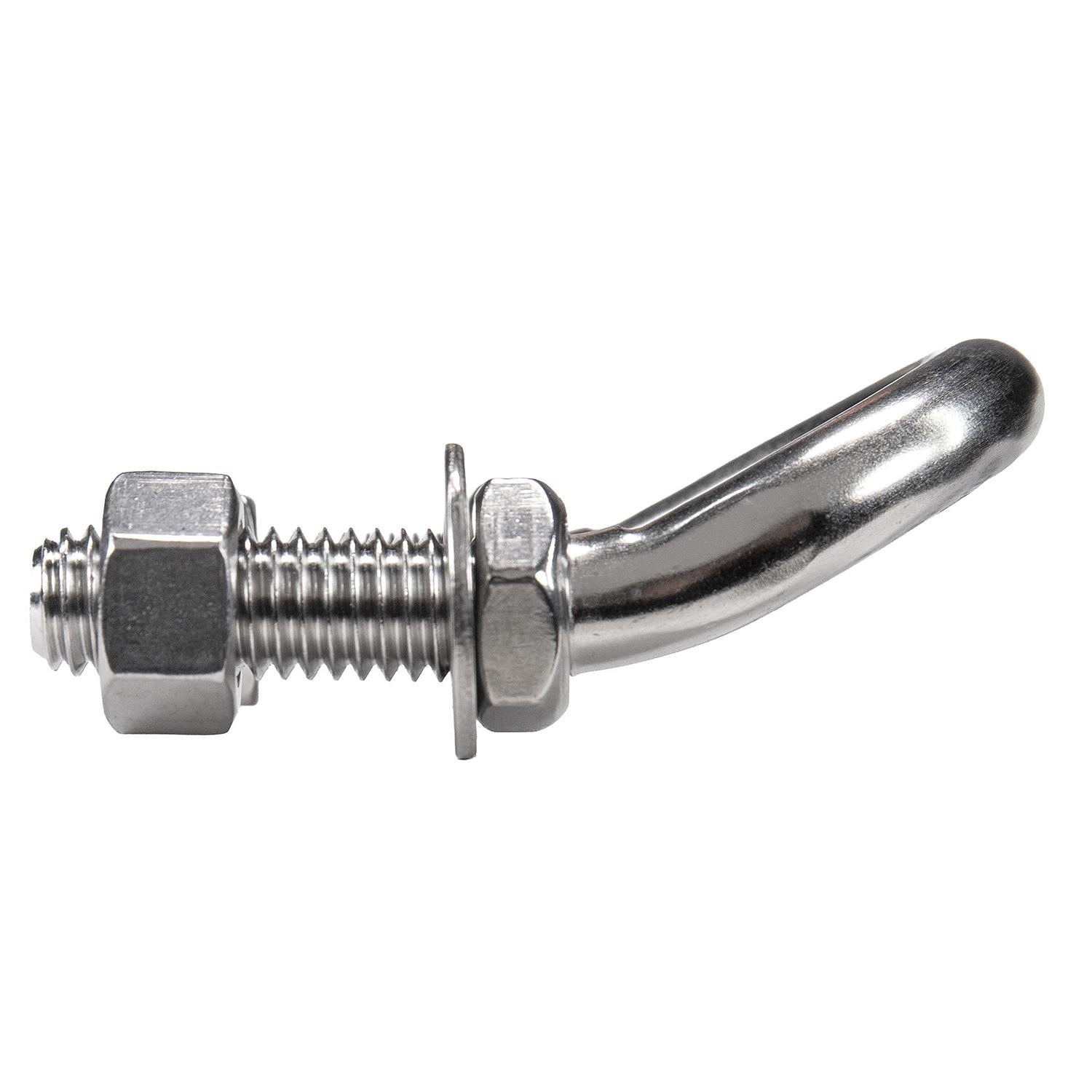 Stainless Steel Bow Eye, 3/8in x 3in
