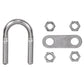 Stainless Steel Bow Eye, 3/8in x 3in