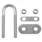 Stainless Steel Stern Eye, 1/2in x 5in