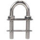 Stainless Steel Bow Eye, 1/2in x 4in