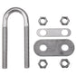 Stainless Steel Stern Eye, 1/2in x 5in