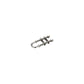 Stainless Steel Bow Eye, 1/2in x 3-7/16in