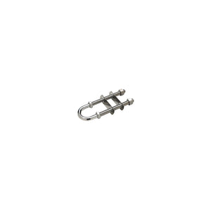 Stainless Bow Eye, 3/8in x 3-7/16in, Bulk