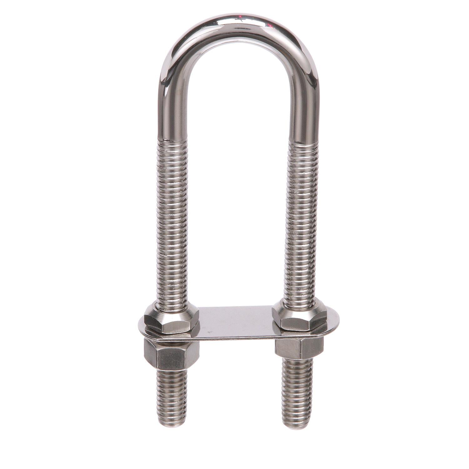 Stainless Steel Stern Eye, 3/8in x 3-7/16in