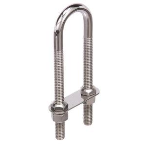 Stainless Steel Stern Eye, 1/2in x 3-7/16in