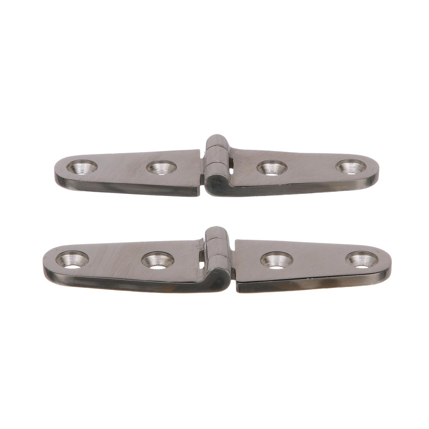 Stainless Steel Strap Hinges, 4in x 1,  2/PKPair, 2/PK