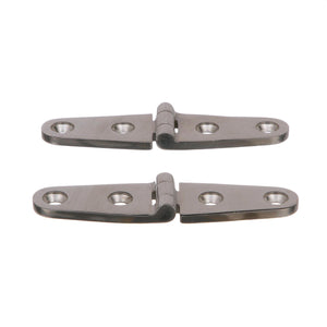 Stainless Steel Strap Hinges, 4in x 1,  2/PKPair, 2/PK
