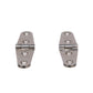 Stainless Steel Strap Hinges, 4in x 1,  2/PKPair, 2/PK