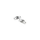 Stainless Steel Door Hinges, 1-1/2in x 3in, 2/PK