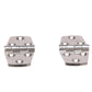 Stainless Steel Door Hinges, 1-1/2in x 3in, 2/PK