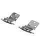 Chrome Plated Brass Inset Hinge 2-3/4in x 2-1/8in, 2/PK