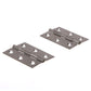 Stainless Steel Fast Pin Type Butt Hinges, 1-5/8in x 2-1/2in, 2/PK