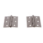 Stainless Steel Fast Pin Type Butt Hinges, 2in x 3in, 3/PK
