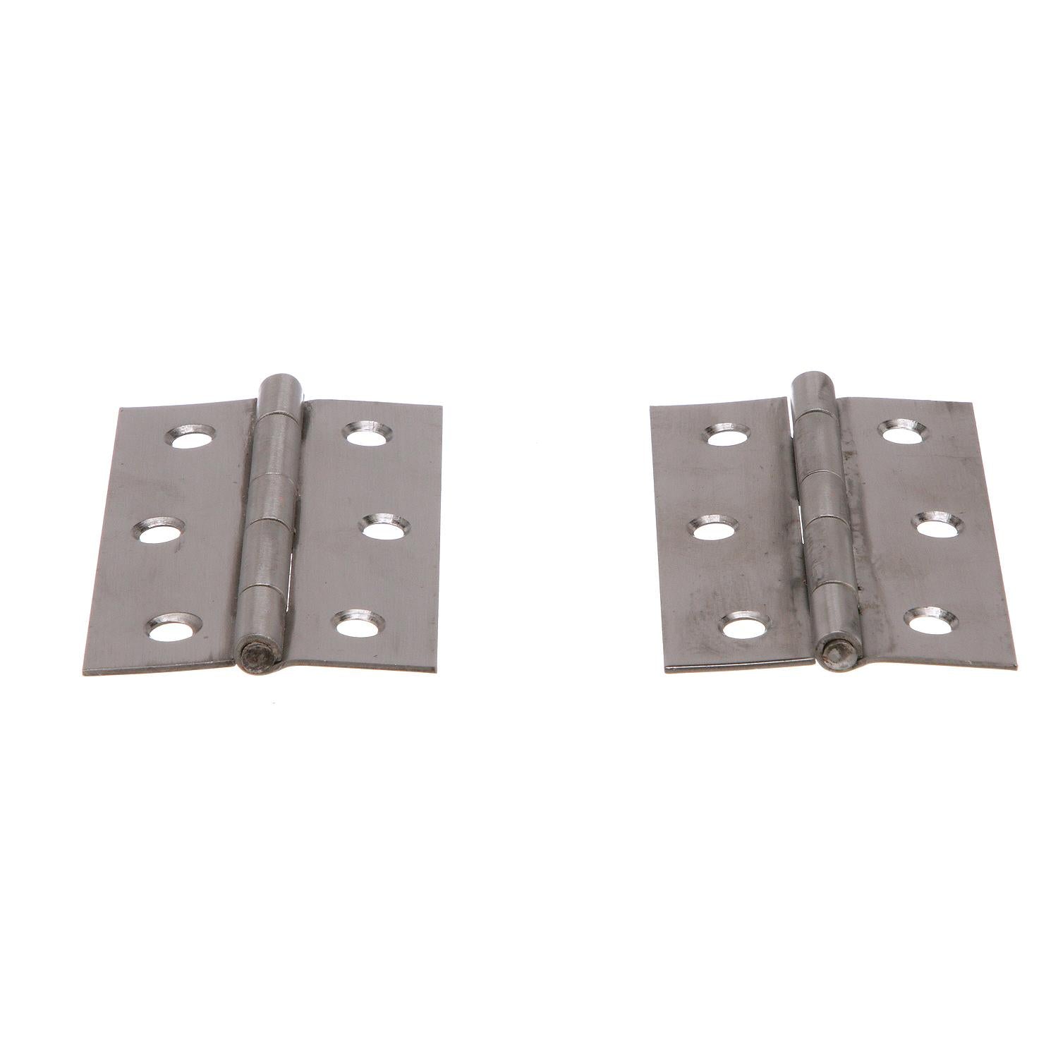 Stainless Steel Fast Pin Type Butt Hinges, 2in x 3in, 3/PK