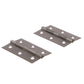 Stainless Steel Fast Pin Type Butt Hinges, 2in x 3in, 3/PK