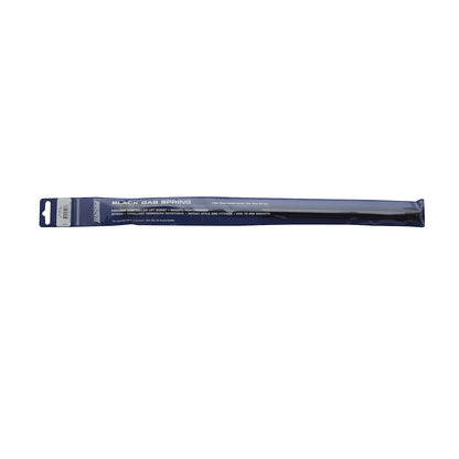 Black Powder Coated Gas Spring Compressed: 12in, Extended: 20in, Force: 60 lbs