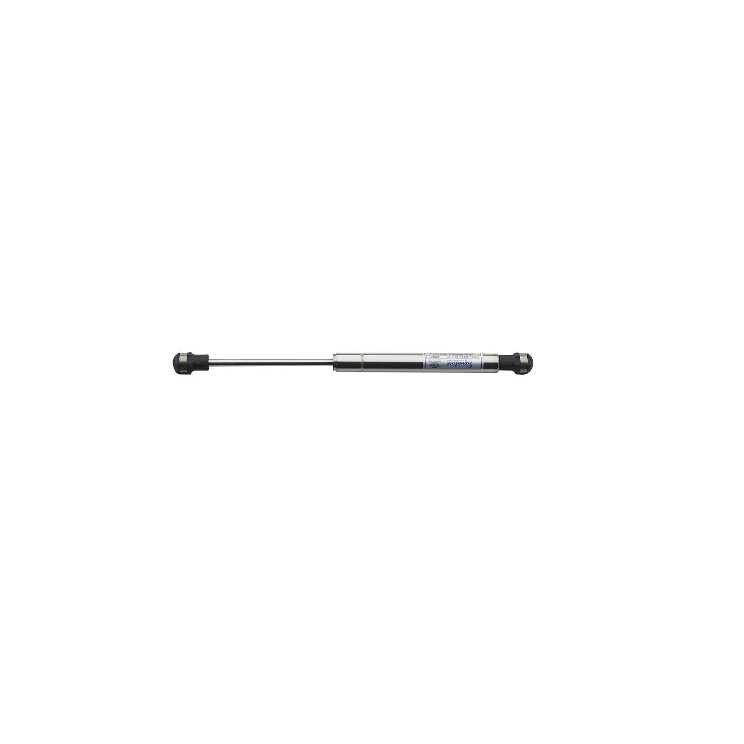 Stainless Steel Gas Spring Compressed: 7in, Extended: 10in, Force: 30 lbs