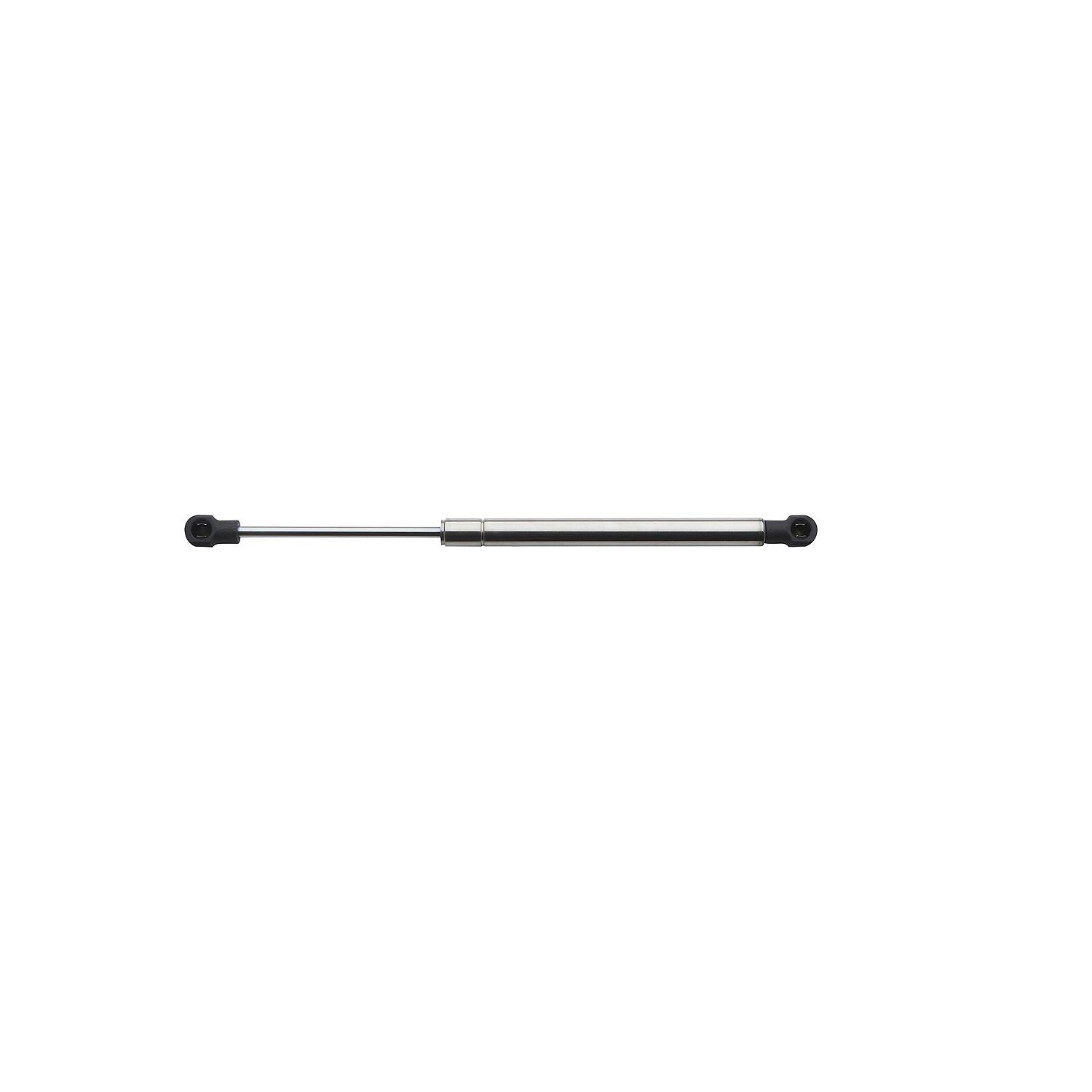 Stainless Steel Gas Spring Compressed: 8.1in, Extended: 12in, Force: 40 lbs