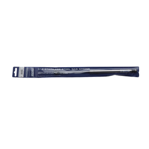 Stainless Steel Gas Spring Compressed: 9.5in, Extended: 15in, Force: 40 lbs