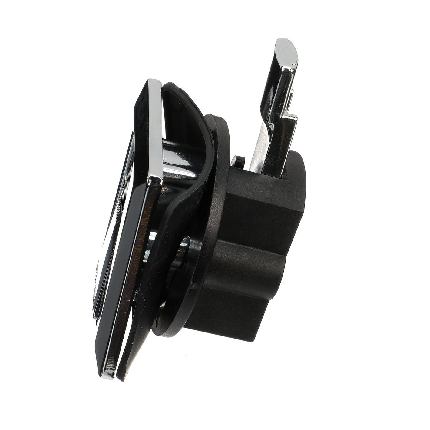 Chrome Plated Zinc Flush Lock, 2-1/4in x 2in