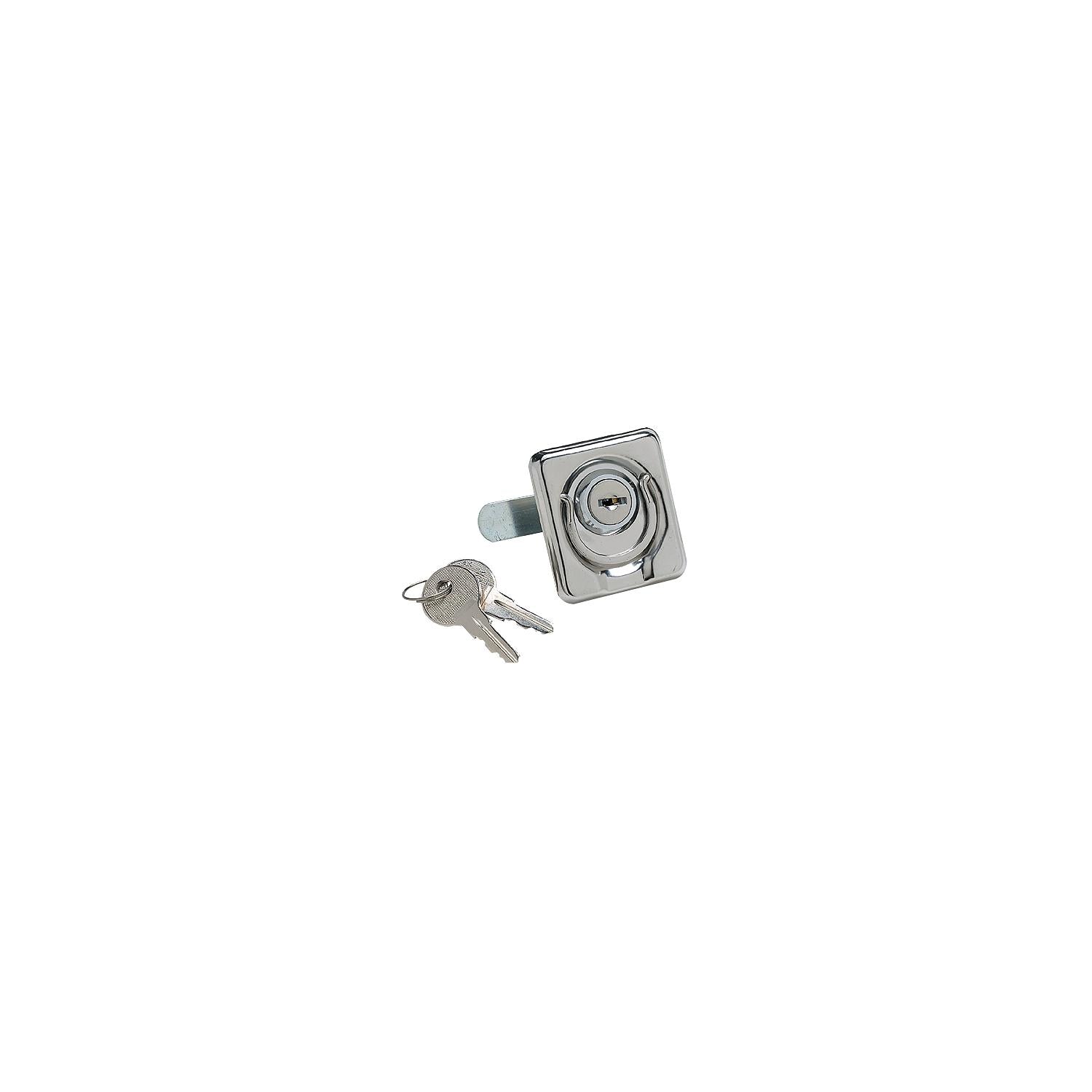 Stainless Steel Locking Lifting Ring, 1-7/8in x 2-1/8in
